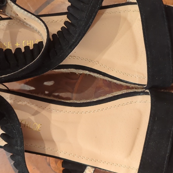 Chase+Chloe by Macy's Wedge Sandals size 9 - Picture 7 of 10